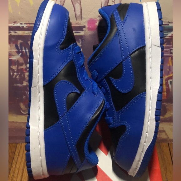 NIKE DUNK LOW HYPER COBALT SHOES IN BLUE 10c - Picture 3 of 5